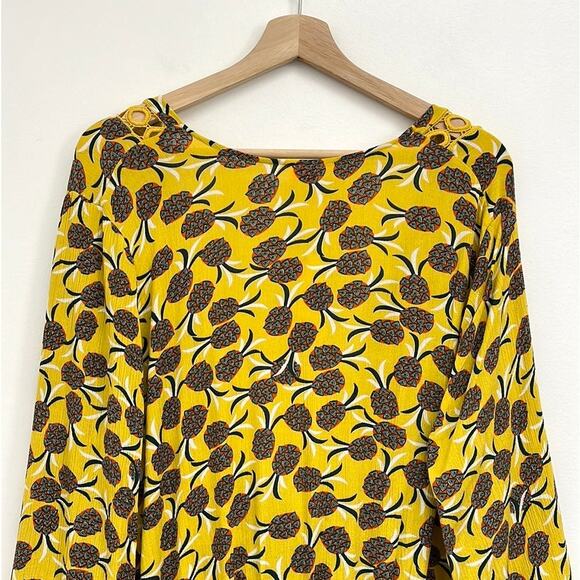 Agua Bendita Larissa Sunny Spring Romper Tropical Resort Swim Cover-Up - Large - Picture 4 of 16